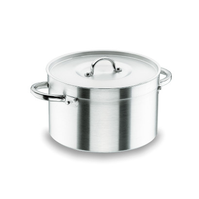 Deep casserole with lid Chef-Aluminium