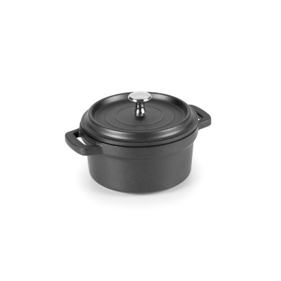 Cacerola con tapa negra Mini Cocotte