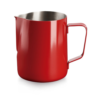 Red professional milk jug