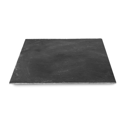 Natural slate square tray