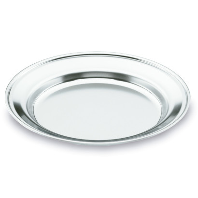 Flat camping plate