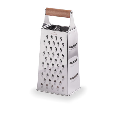 4-sided grater Wood