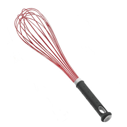 Silicone whisk Fibreglass red