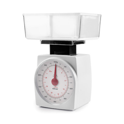 Mechanical scale White