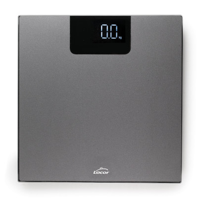 Silver bathroom scales