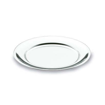 Round serving dish Inox