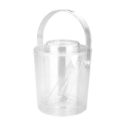 Clear ice bucket