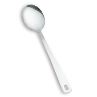 Monoblock smooth spoon