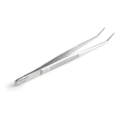 Precision angled tweezers