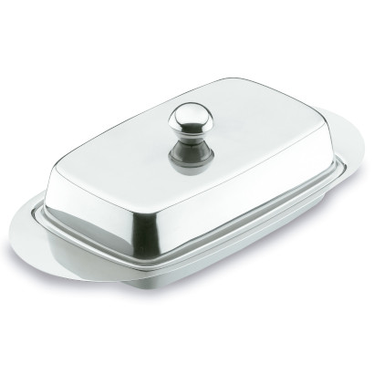 Stainless steel butter container