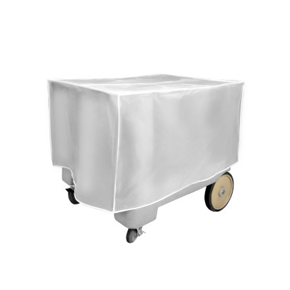 Cover for plate trolley