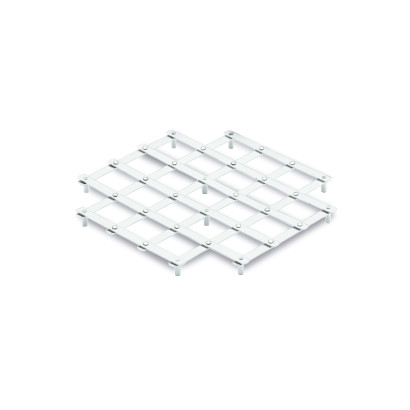 Stainless steel square trivet