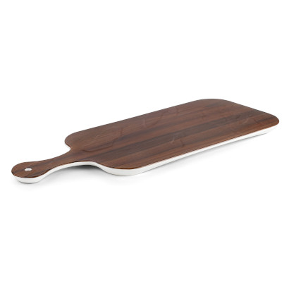 Wood serve tray