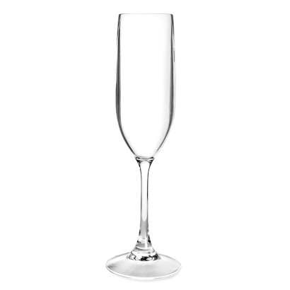 Set of 6 tritan champagne glasses