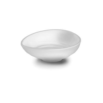 Oval bowl White