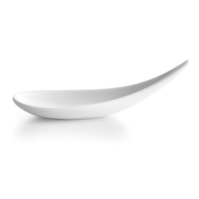 White snack spoon