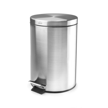 Inox pedal bin