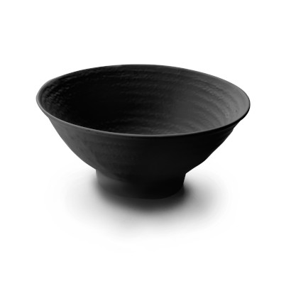 Conical bowl Black