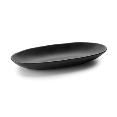 Black oval fountain