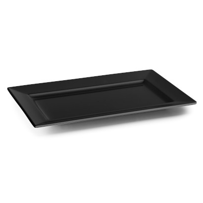 Rectangular tray Corner Black Classic