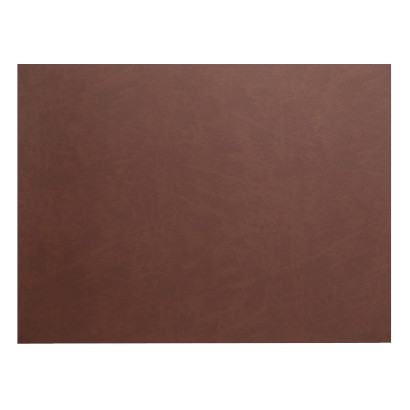 Rectangular leather placemat