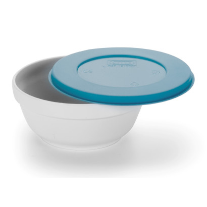 Polycarbonate bowl with lid