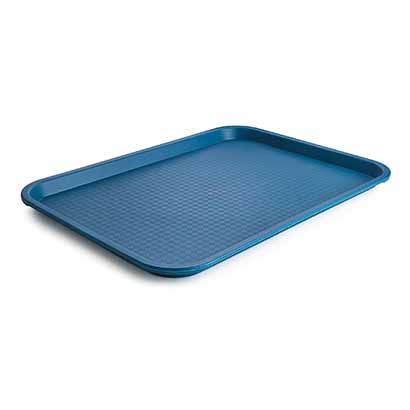 Serving tray Fast Food Blue