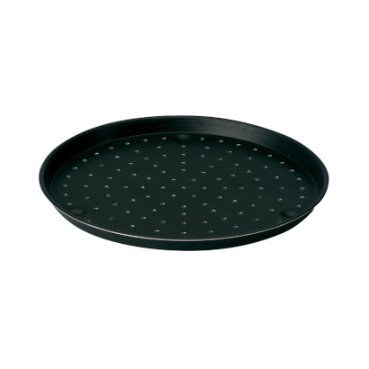 Molde pizza perforado Black