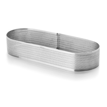 Perforated oval ring