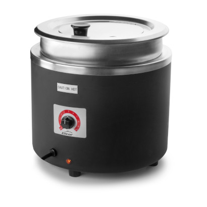 Inox 18/10 stainless steel soup warmer