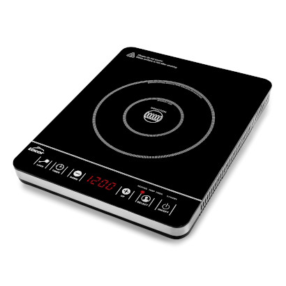 Slim induction hob