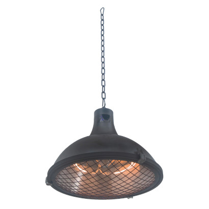 Ceiling heating lamp Black