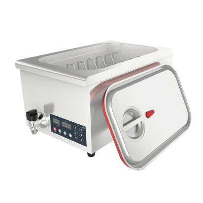 Sous Vide cooker with tap