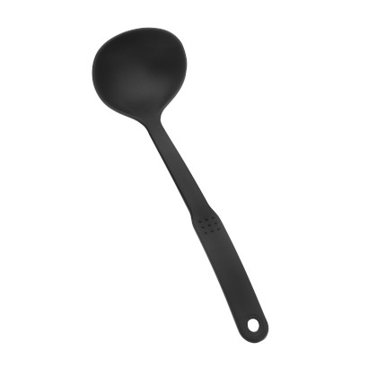 Black ladle